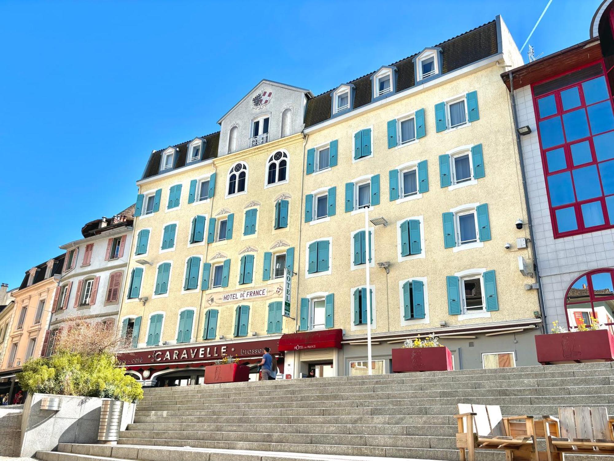 Hôtel de France Contact-Hôtel Évian-les-Bains Buitenkant foto